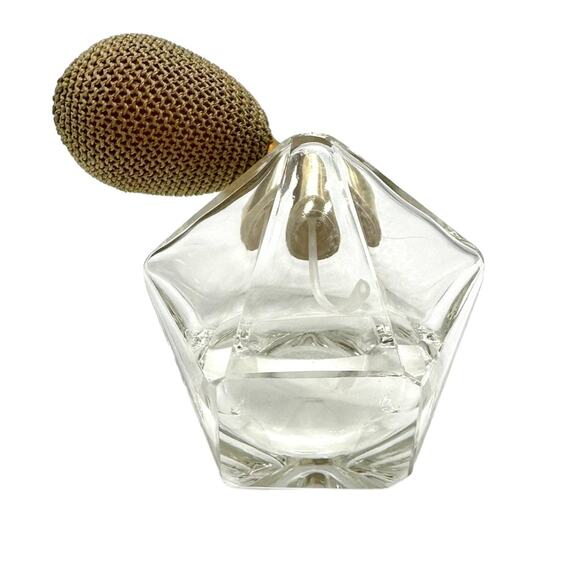 Vintage Glass Perfume Bottle Atomizer - Picture 4 of 6